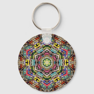 Bookshelf Kaleidoscoop Sleutelhanger