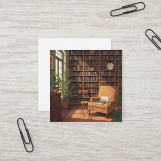 BookShelf  Vierkante Visitekaartje