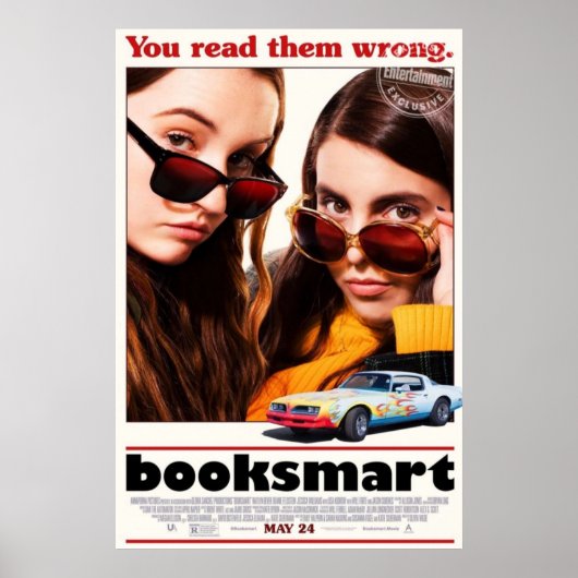 booksmart-film poster (Voorkant)