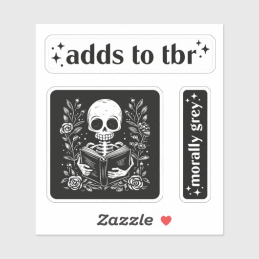 Booktok romance boeken pack sticker (Vel)