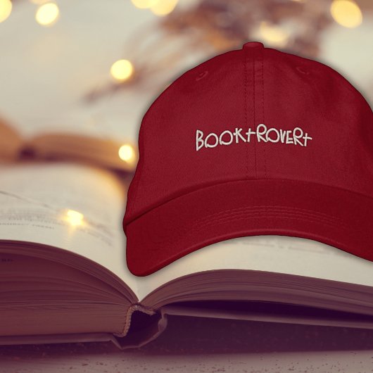 Booktrovert Brodé Twill Casquette