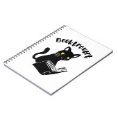 Booktrovert chat avec livre (Côté gauche)