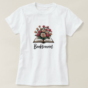 Booktrovert Wildflowers T-shirt