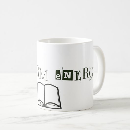 Bookworm Energy Mug (Devant droit)