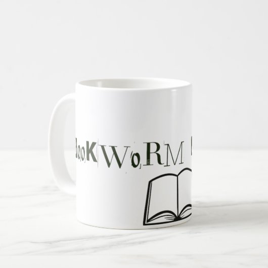 Bookworm Energy Mug (Devant gauche)