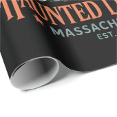 Bookworm Halloween Shirt Haunted Library Cadeaupapier (Rol Hoek)