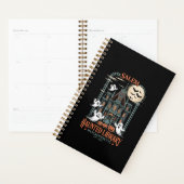 Bookworm Halloween Shirt Haunted Library Planner (Display)