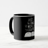 bookworm nog een boek lezen mok (Voorkant links)