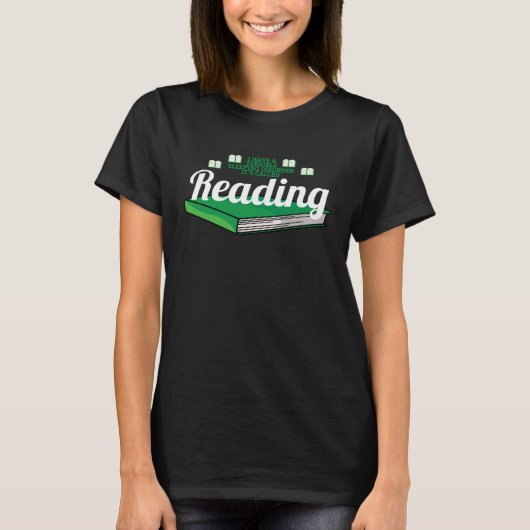 Bookworm  Sarcastic Reading Bookaholic T-shirt (Voorkant)
