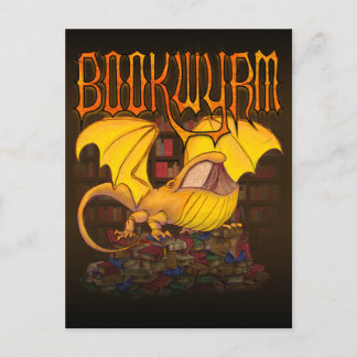 Bookwyrm: De bibliotheekdraak Briefkaart