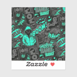BOOM #3 STICKER