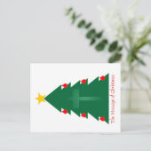 Boom aan een Boom Feestdagenkaart (Staand voorkant)