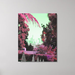 Boom Artistieke Fotografie Retro Chic Californië Canvas Afdruk