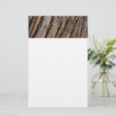 Boom Bark I Natuurlijk Abstract getextureerd ontwe Briefpapier (Staand voorkant)