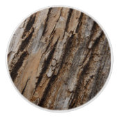 Boom Bark I Natuurlijk Abstract getextureerd ontwe Keramische Knop (Voorkant)