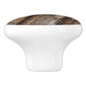 Boom Bark I Natuurlijk Abstract getextureerd ontwe Keramische Knop (Zijkant)