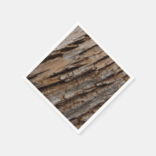 Boom Bark I Natuurlijk Abstract getextureerd ontwe Servet (Hoek)
