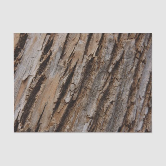 Boom Bark I Natuurlijk Abstract getextureerd ontwe Tissuepapier (Voorkant)