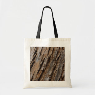 Boom Bark I Natuurlijk Abstract getextureerd ontwe Tote Bag