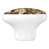 Boom Bark II Natuurlijke getextureerd ontwerp Keramische Knop (Zijkant)