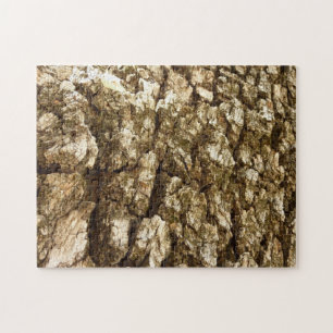 Boom Bark II Natuurlijke getextureerd ontwerp Legpuzzel