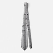 Boom Bark Pattern - Quaking Aspen Stropdas (Voorkant)