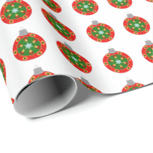Boom Bauble Wrapping Paper Cadeaupapier