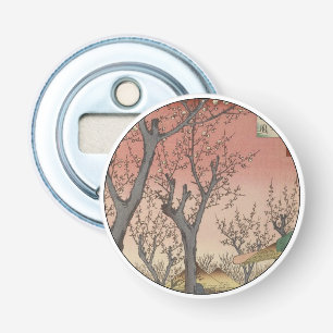 Boom bloesems pruimentuin Japans Button Flesopener