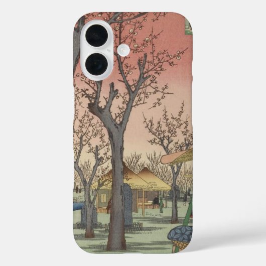 Boom bloesems pruimentuin Japans Case-Mate iPhone Case (Achterkant)