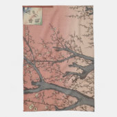 Boom bloesems pruimentuin Japans Theedoek (Verticaal)