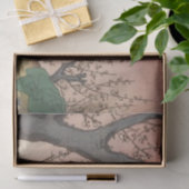 Boom bloesems pruimentuin Japans Tissuepapier (Geschenk)