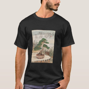 Boom Bonsai Japanse Cultuur Tuinieren Zen Vintage T-shirt