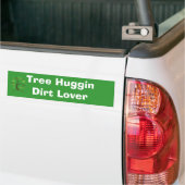 boom, Boom Huggin Dirt Lover Bumpersticker (Op Truck)
