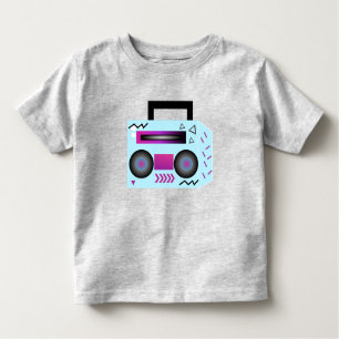 Boom Box 90s Muziek Hip Hop Toddler Bodysuit