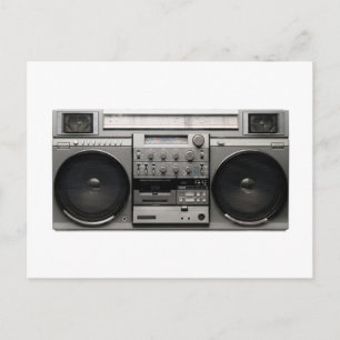 Boom Box Briefkaart