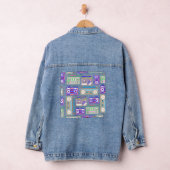 Boom Box coloré Denim Jean Jacket (Hangar)