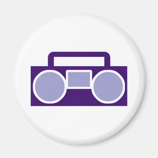 Boom Box Magneet (Voorkant)
