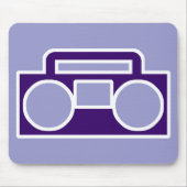 Boom Box Muismat (Voorkant)