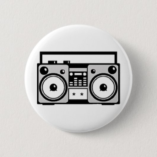 Boom Box Ronde Button 5,7 Cm (Voorkant)