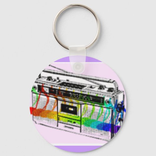 Boom BOX Sleutelhanger (Voorkant)