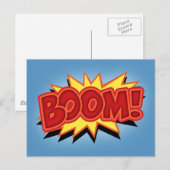 Boom! Briefkaart (Voorkant / Achterkant)