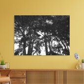 Boom Canopy II, Bute Park, Cardiff Canvas Afdruk (Insitu (Woonkamer))