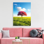 boom canvas afdruk (Insitu (Woonkamer))