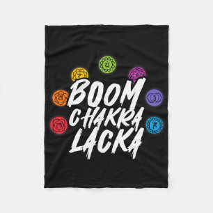 Boom Chakra Lacka Yoga Meditatie Reiki Spiritueel Fleece Deken