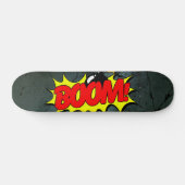Boom - Comic Sign/Skateboard Skateboard (Horizontaal)