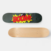 Boom - Comic Sign/Skateboard Skateboard (Horizontaal)