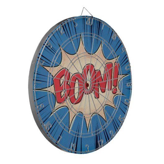 Boom! Dartbord (Voorkant Links)