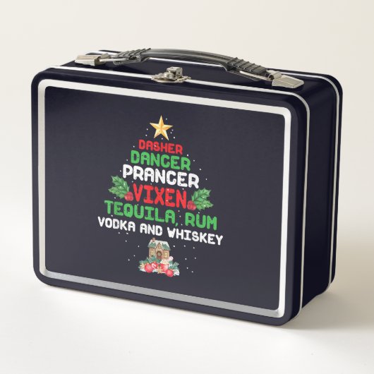 Boom Dasher Dancer Prancer Vixen Tequila Whiskey (Voorkant)