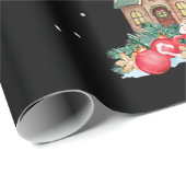 Boom Dasher Dancer Prancer Vixen Tequila Whiskey Cadeaupapier (Rol Hoek)