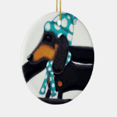 Boom-decoratie Keramisch Ornament (Rechts)